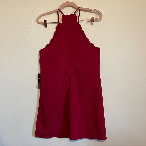 Lulus | Endlessly Endearing Wine Red Dress - Picture 6 of 8